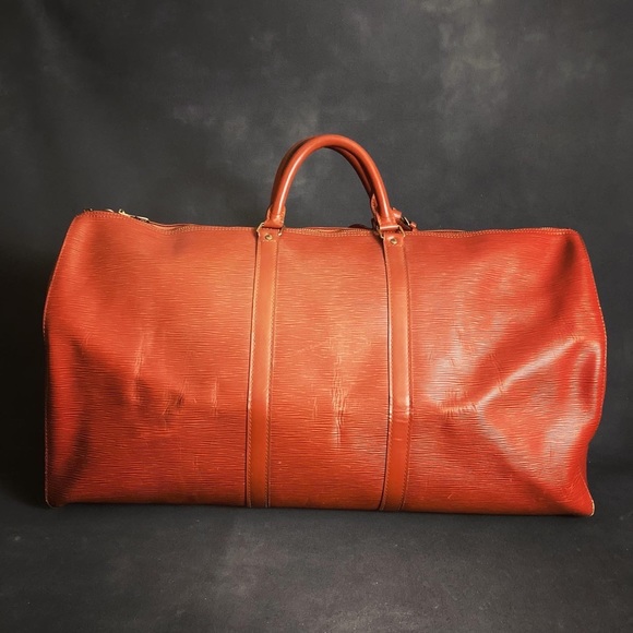 Louis Vuitton Epi Keepall 60 Red - Picture 2 of 8